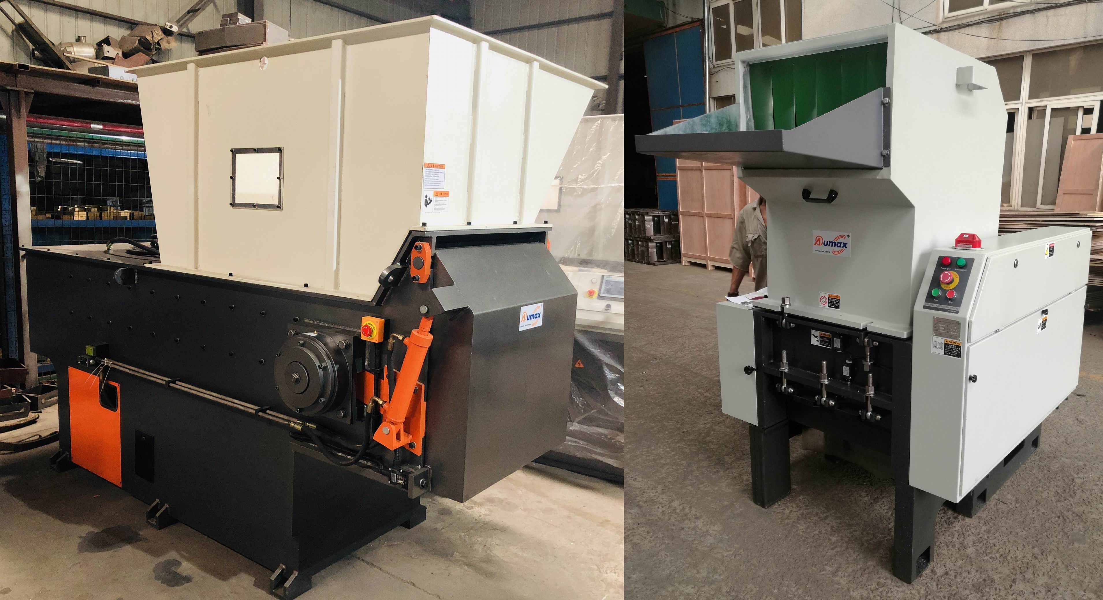 AMS-4080 Shredder and AMG-600 Granulator