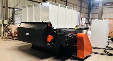 100HP Large Single Shaft Shredder Machine AMS-40150