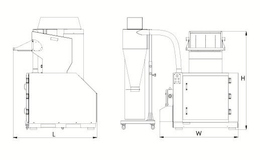 Soundproof Plastic Granulator