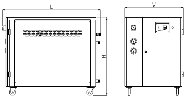  Water-cooled Industrial Water Chiller